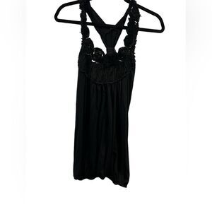 Black to with floral detailing